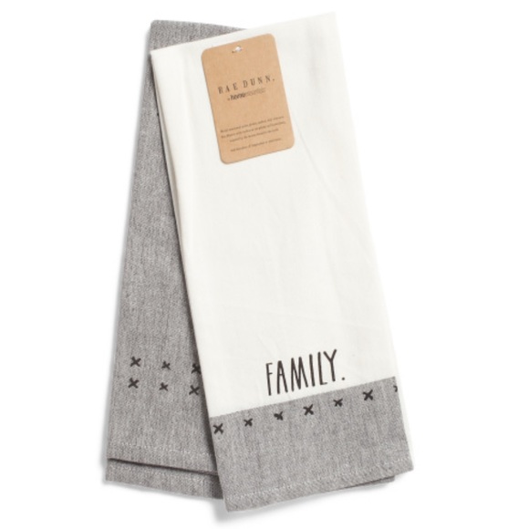 Rae Dunn Other - Rae Dunn FAMILY dishtowels
